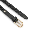 Arrow Hand-Plaited Leather Belt