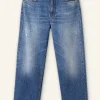 Authentic Distressed Relaxed Straight Jean