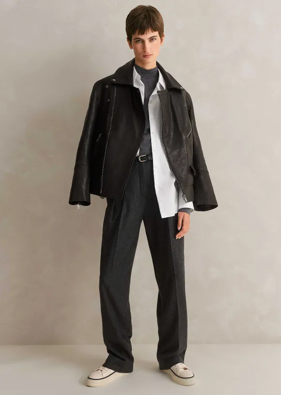 Authentic Leather Biker Jacket