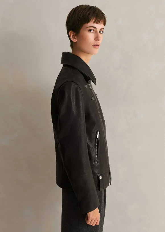 Authentic Leather Biker Jacket