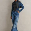 Baggy Cargo Denim Trouser