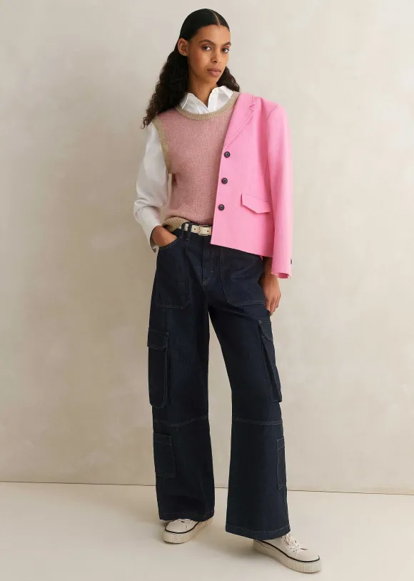 Baggy Cargo Denim Trouser