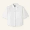 Boxy Cargo Crop Shirt