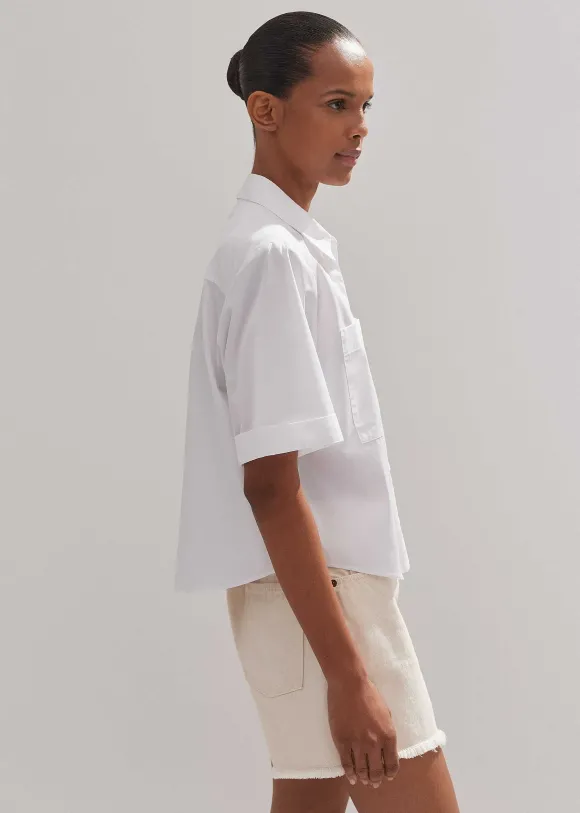 Boxy Cargo Crop Shirt