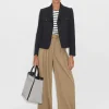 Bracelet Sleeve Boucle Crop Jacket