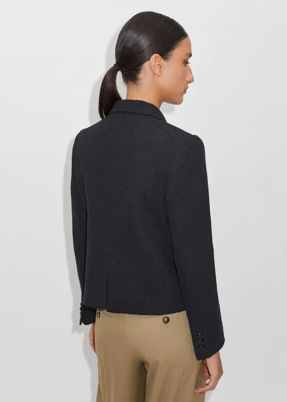 Bracelet Sleeve Boucle Crop Jacket