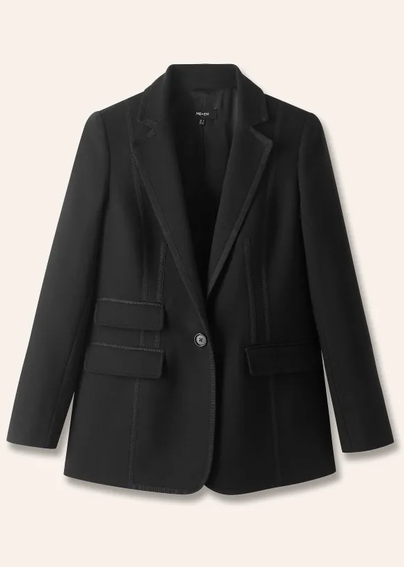 Bracelet Sleeve Workwear Blazer