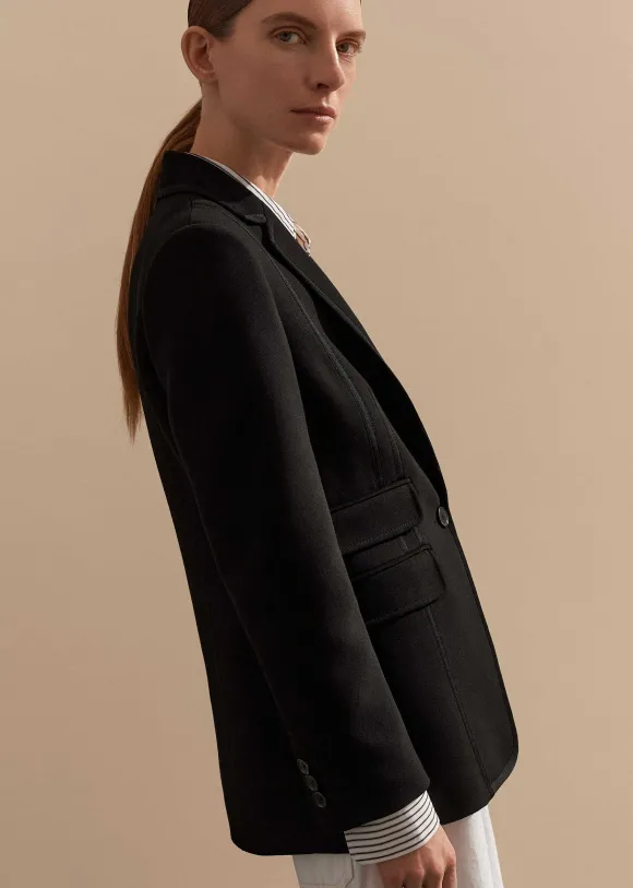 Bracelet Sleeve Workwear Blazer