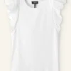 Broderie Trim Tank Top
