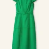 Cap Sleeve Midi Dress