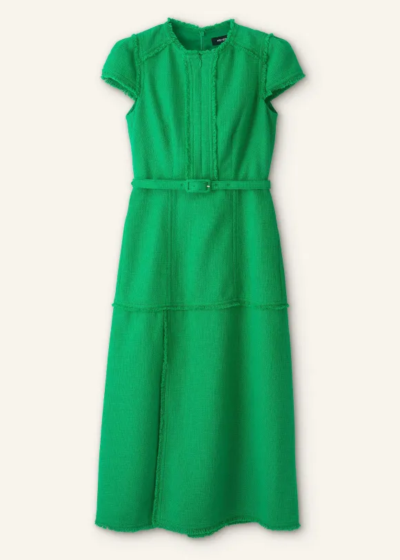 Cap Sleeve Midi Dress
