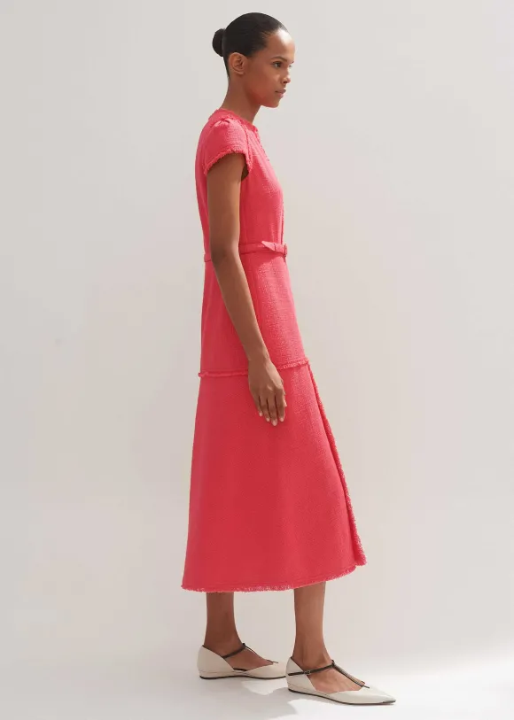 Cap Sleeve Midi Dress