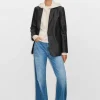 Cashmere Drop Shoulder Box Crop Hoody