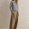 Cashmere Layered Wrap Top