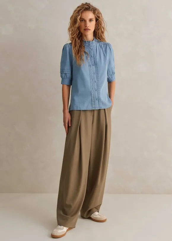 Chambray Blouse