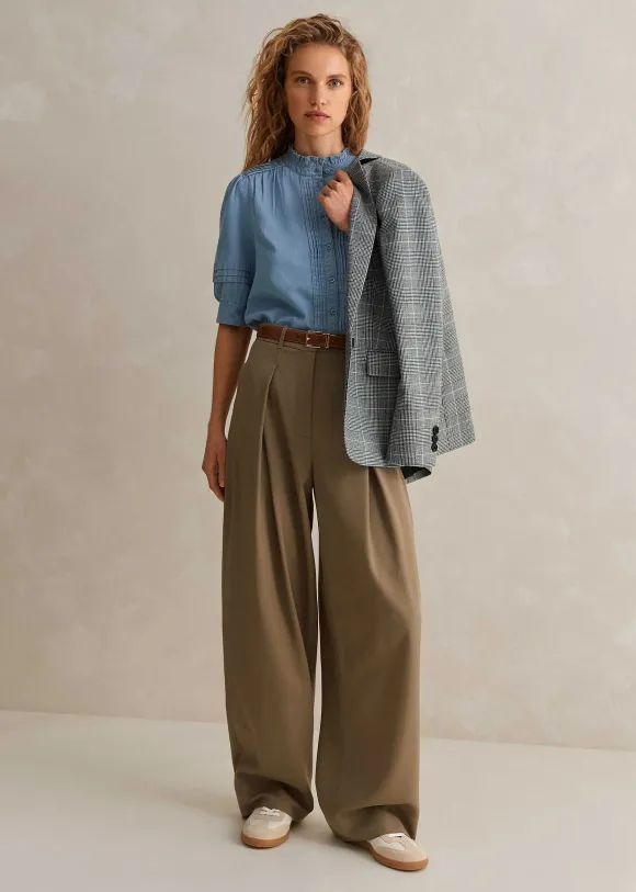 Chambray Blouse