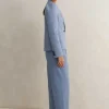 Chambray Tailoring Tapered Trouser Suit