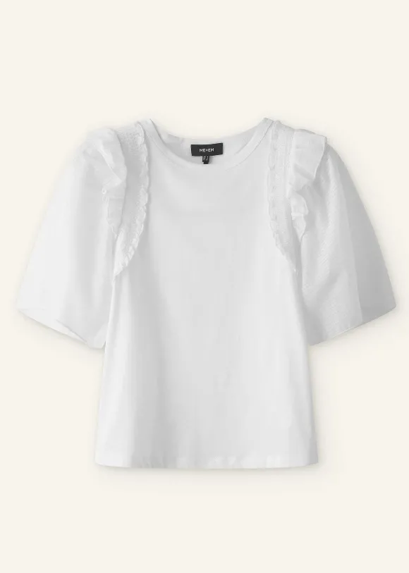 Check Detail Boxy T-Shirt