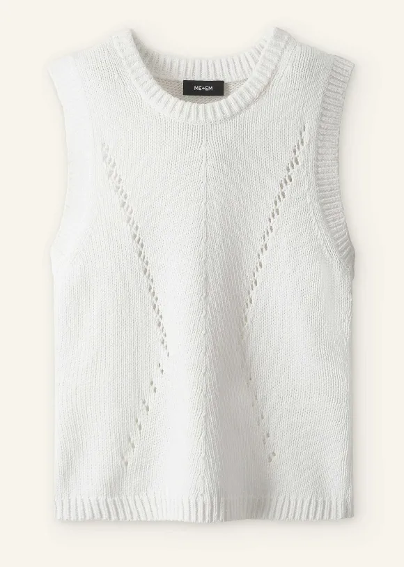Chunky Cotton Fashioned Vest