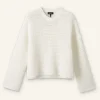 Chunky Cotton Open Stitch Box Jumper