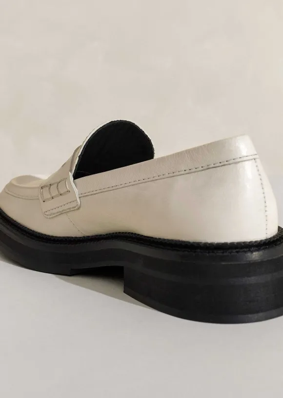 Chunky Square Toe Loafer