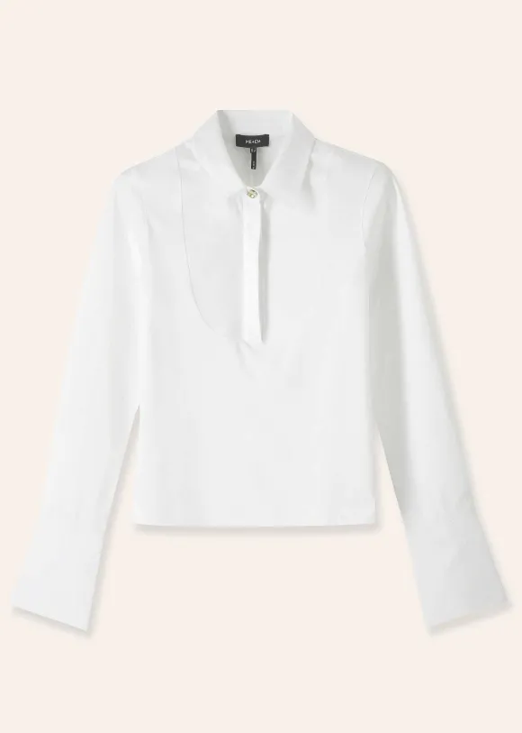 Classic Bib Detail Layering Shirt