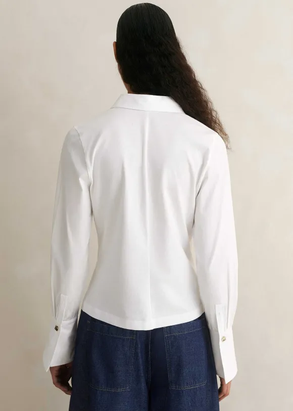 Classic Bib Detail Layering Shirt