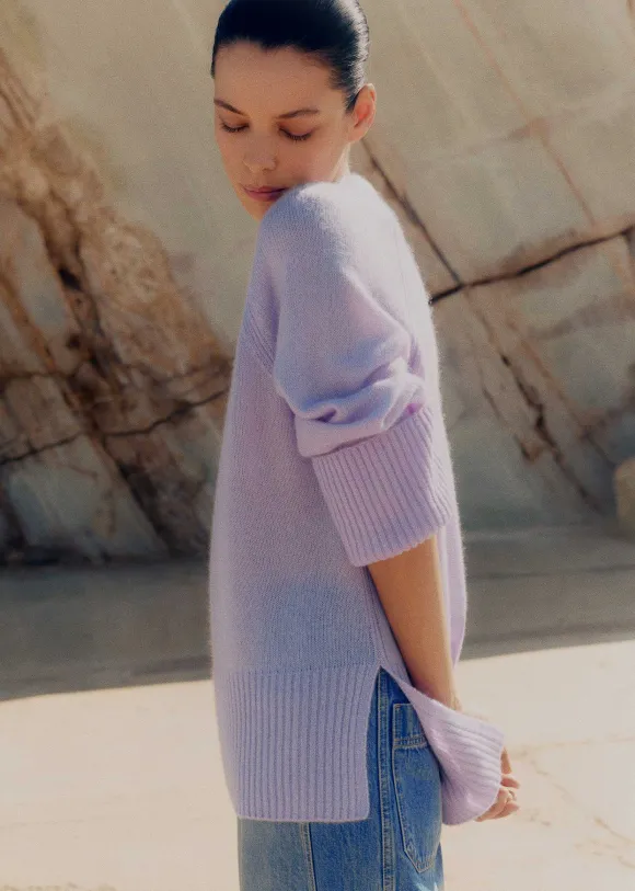 Cloud-Soft Merino Cashmere Silk Jumper