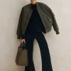Cord Velour Palazzo Pant