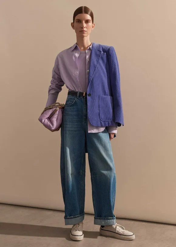 Corduroy Boyfriend Blazer
