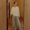 Cotton Boucl Relaxed Jumper