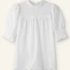 Cotton Broderie Highneck Top