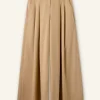 Cotton Super High-Waisted Trouser + Belt