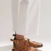 Crossover Footbed Sandal