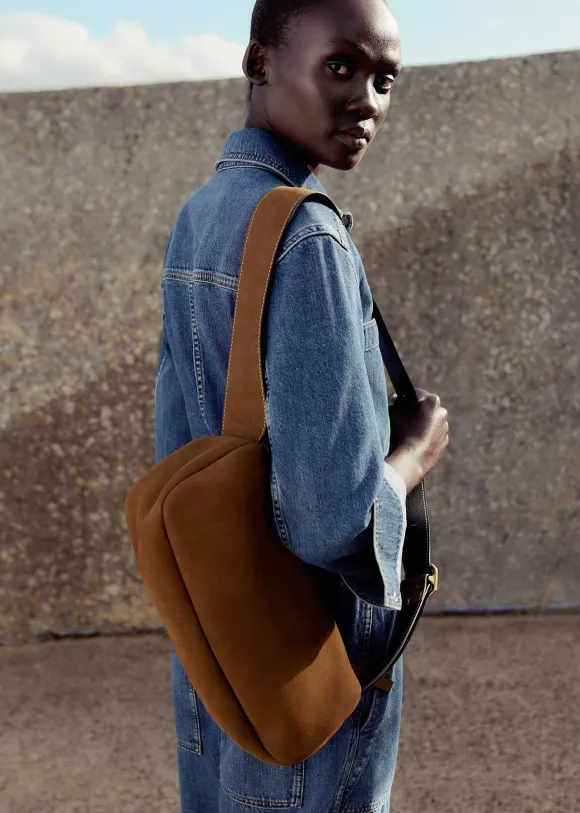 Denim Jumpsuit + Belt