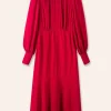 Elegant Panelled Midi Dress