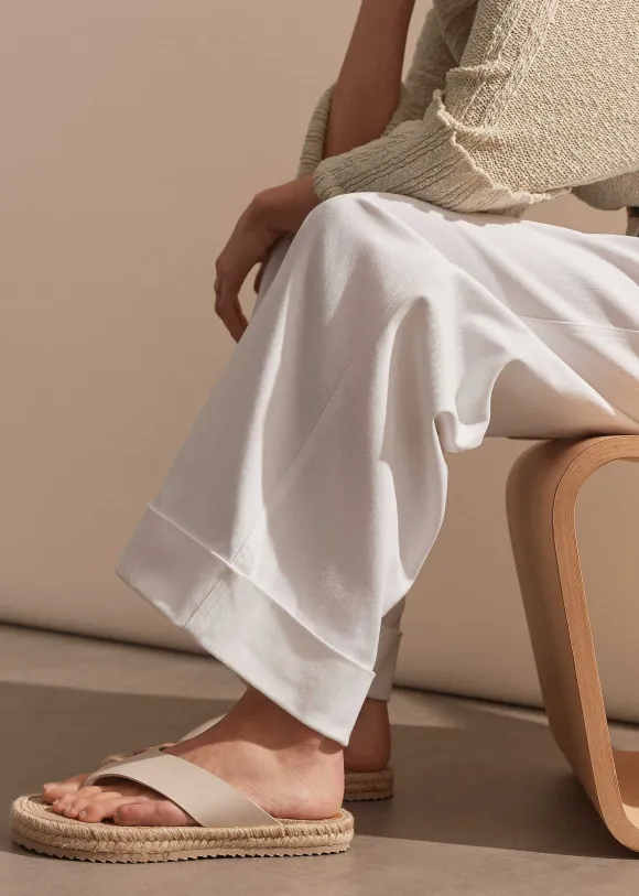 Espadrille Flip Flop