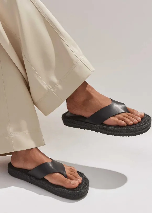 Espadrille Flip Flop
