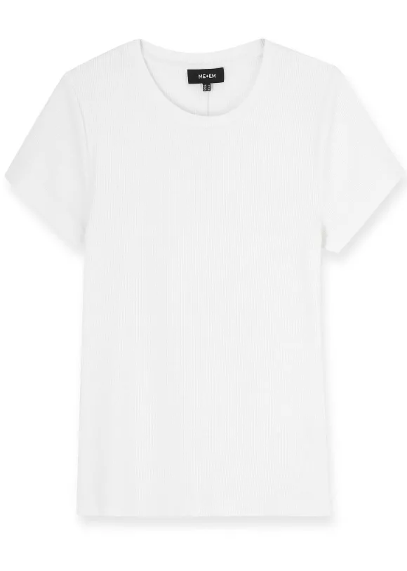 Fitted Rib Tee