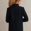 Herringbone Deconstructed Cardigan Blazer