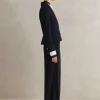 High Waisted Wide Leg Trouser + Jacket Suit