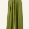 High-Waisted Multi Pleat Trouser + Belt
