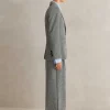 Houndstooth Pleated Man Pant Suit