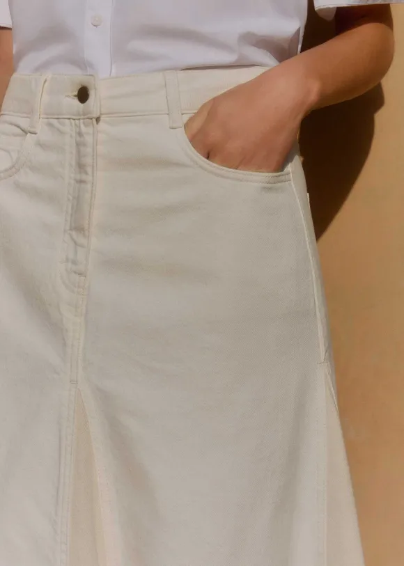 Insert Midi Skirt