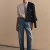 Italian Boucl Military Crop Jacket