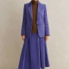 Italian Lux Cord Skirt Suit