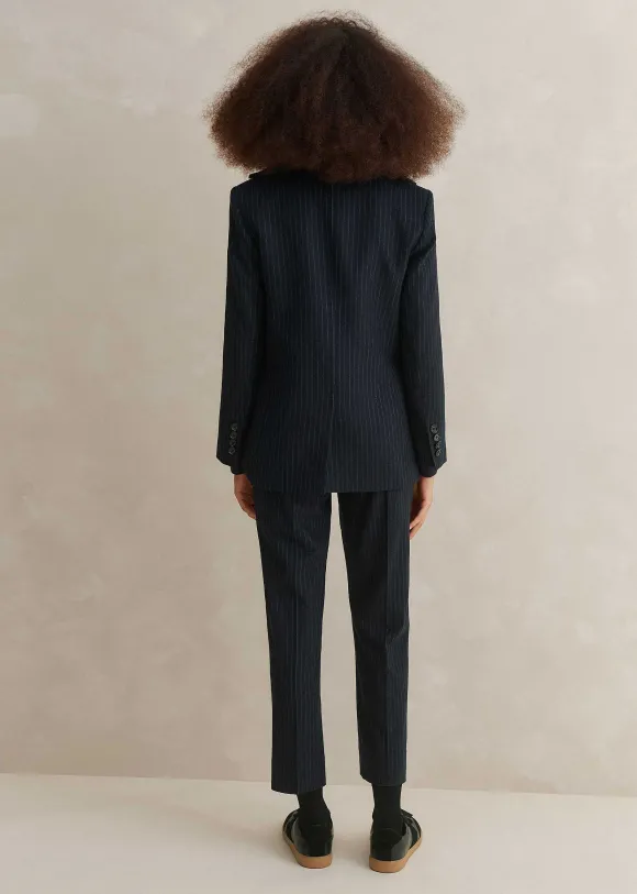 Italian Pinstripe Suit