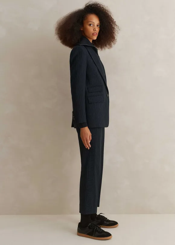 Italian Pinstripe Suit