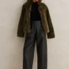 Leather Tapered Trouser