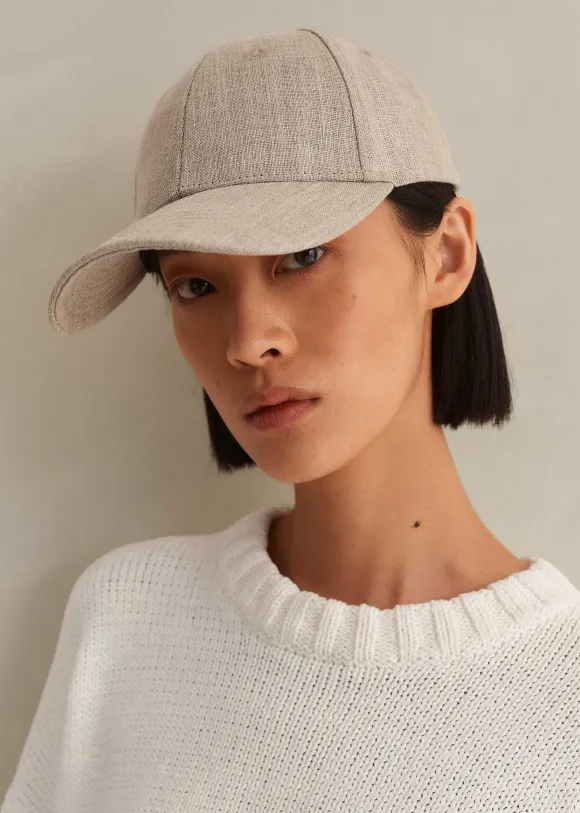 Linen Baseball Cap